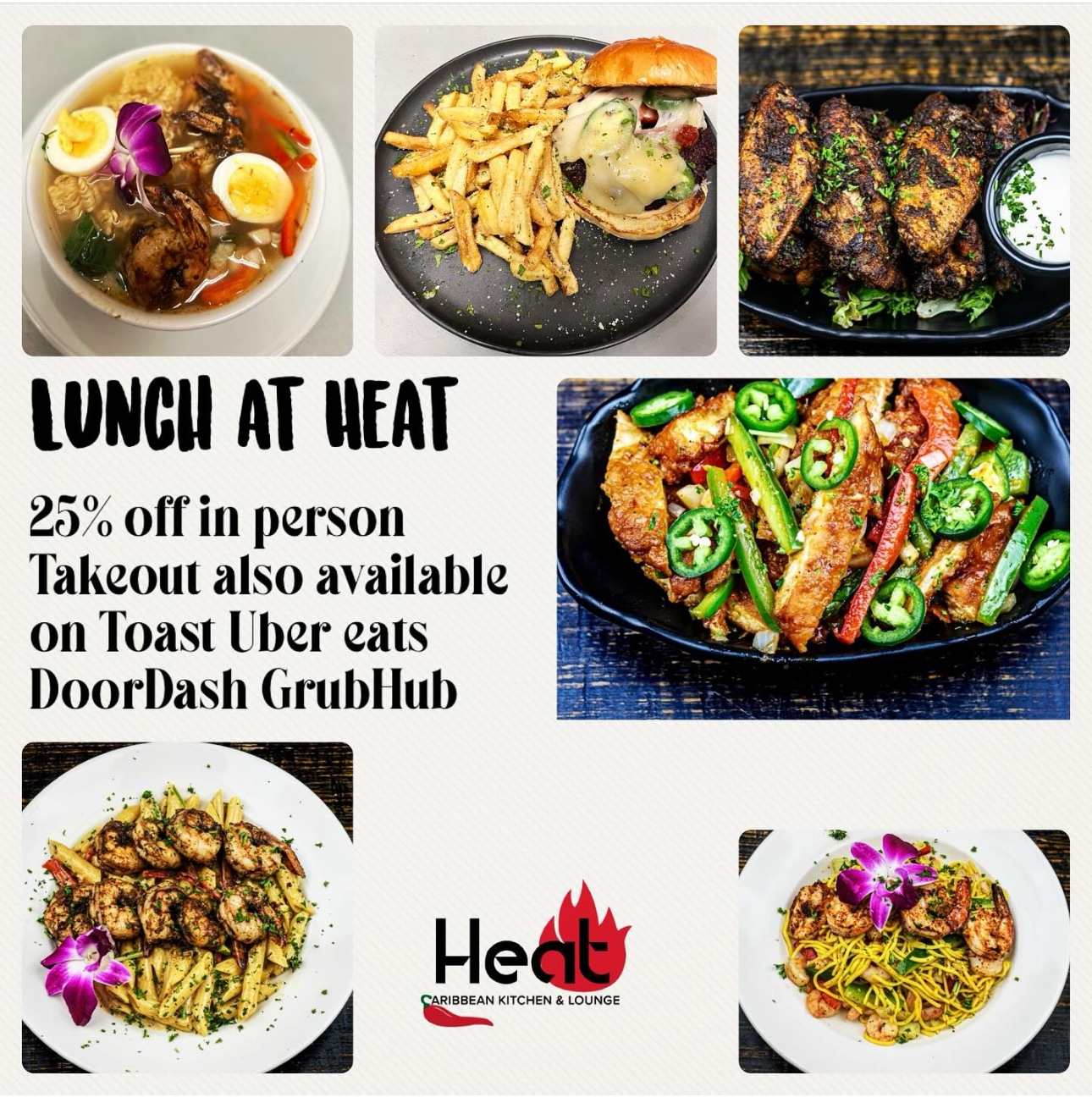 Home Heat Caribbean Kitchen & Lounge